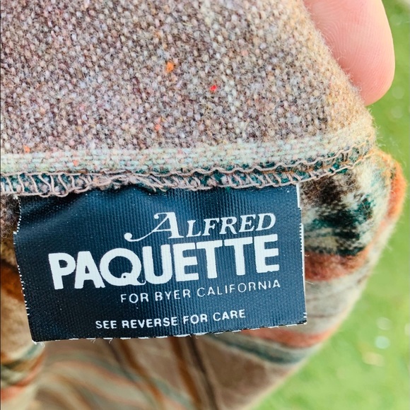 Alfred Paquette Brown Wool Skirt - Picture 8 of 8